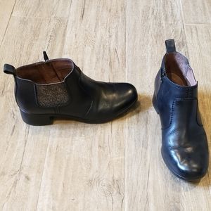 Dansko leather booties.